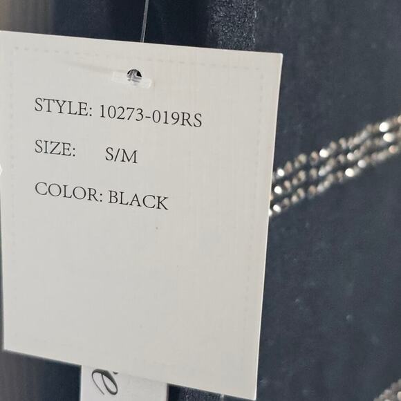 Liquid by Sioni Luxe Poncho Assymetric Sweater‎ S/M Wool Blend Sparkle Formal - Picture 7 of 8